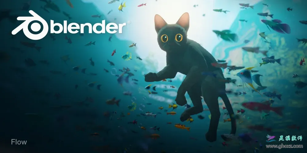 Blender 4.4：开源免费3D动画建模渲染软件